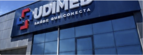 Fachada da sede UDIMED — Saúde que Conecta
