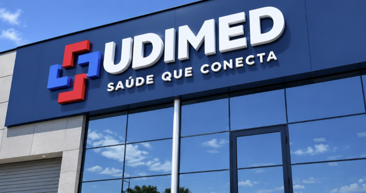 Fachada da sede UDIMED — Saúde que Conecta
